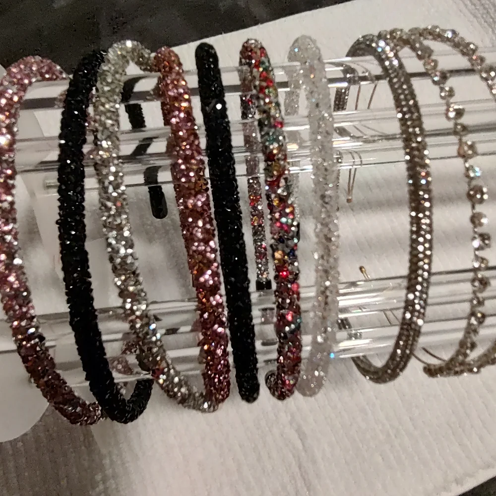Sparkling Rhinestone Bangle Set - Picture 1 of 4